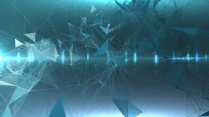 Abstract background of a communication concept. 