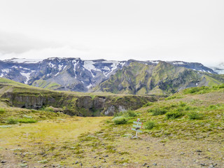Fototapeta na wymiar landscape in Iceland