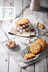 Caramel florentine cookies.Chistmas present.