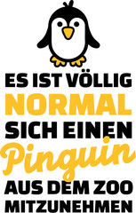 Funny penguin saying