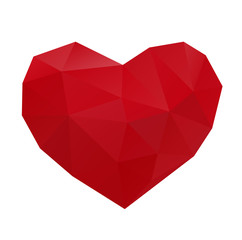 heart low poly