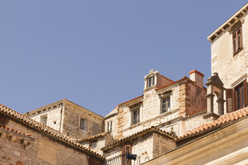 sibenik old houses