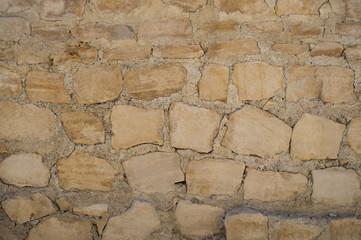 Roman stone wall