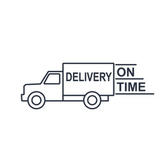 delivery truck icon