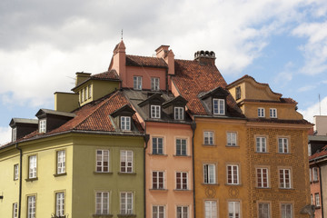 Naklejka premium Warsaw