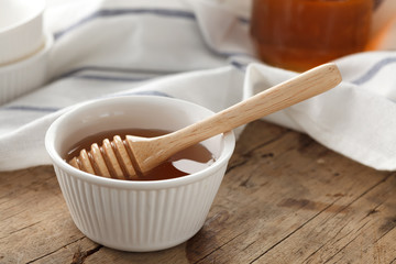honey dipper delicious sweet healthy still life closeup