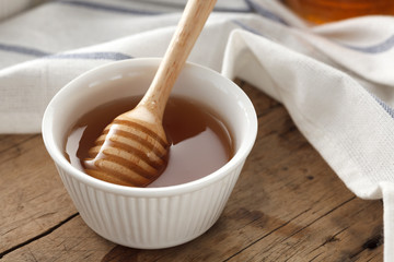honey dipper delicious sweet healthy still life closeup