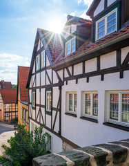 Alte deutsche H&auml;user in Quedlinburg