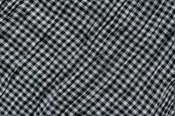 Black and White Scarf Detail