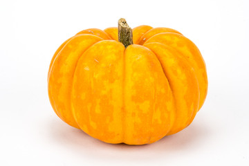 Herbstblätter und Kürbisse