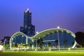 The newly opened Kaohsiung Exhibition Center during the 2014 Taiwan International Boat Show