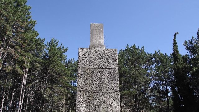 Monument to memory of the First World War