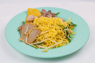 dried noodles Offal fried dumplings pig.and meat ball
