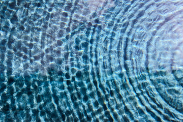 Water surface ripple.