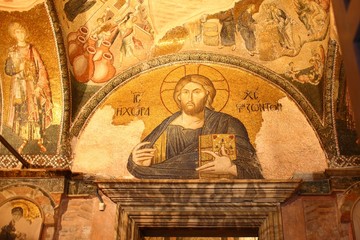 Famous Chora Church Museum in Istanbul Turkey