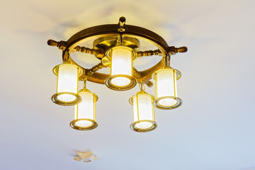 Chandelier in the children's room