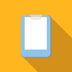 Clipboard flat icon