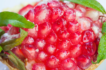  ripe pomegranate fruit