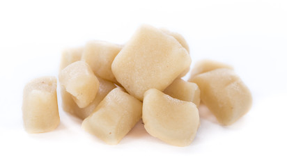 Marzipan (isolated on white)
