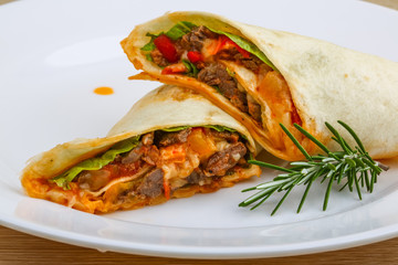Wrap tortilla