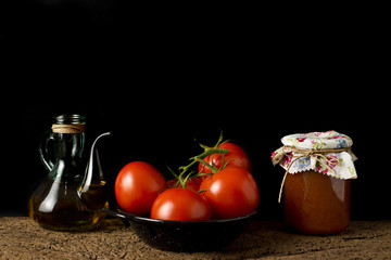 Homemade tomato sauce