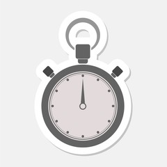 Stopwatch icon sticker