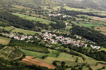 Fototapeta na wymiar Baquedano village. Navarra