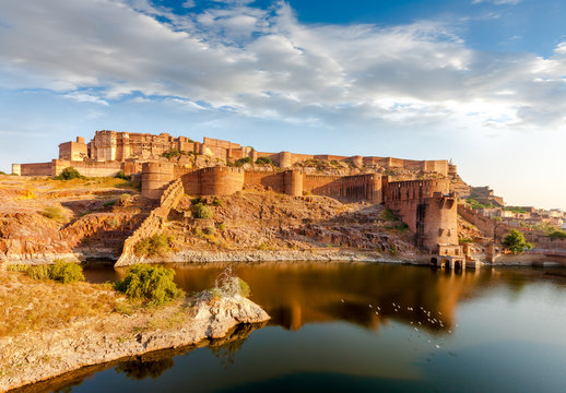 Mehrangarh Fort, Jodhpur, Rajasthan, India
