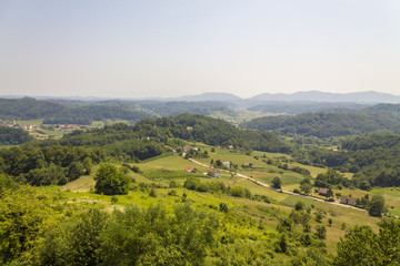 Fototapeta premium Landscape of Zagorje 