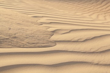 Sands patterns in Oman desert