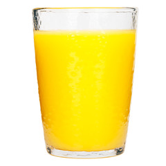 Full glass of orange juice