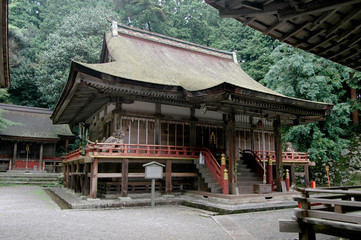 Naklejka premium 日吉大社東本宮本殿