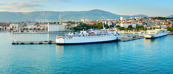 Split port. Croatia