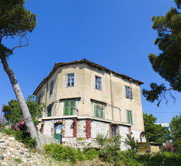     Old street house in sibenik  