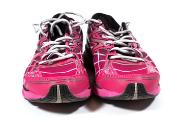 Colorful training shoes