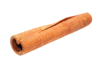 cinnamon stick isolated on white background