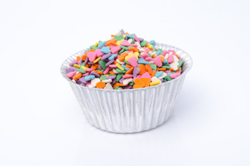 sweet sugar spreading pastry decoration