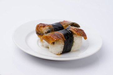 sushi isolated on a white background
