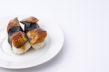 sushi isolated on a white background