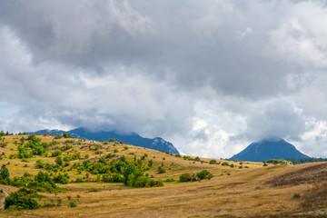 Fototapeta premium Inner Istra, Mediterranean landscape