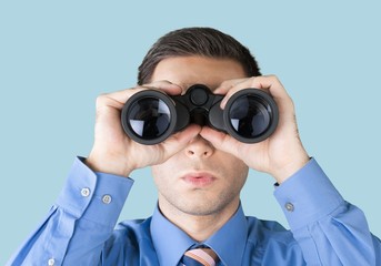 Binoculars.