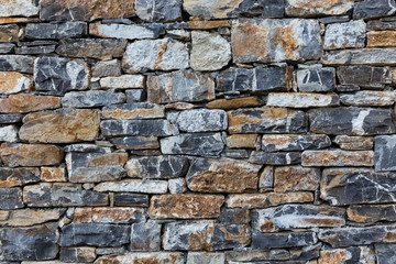 wall of stones as a texture