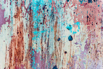 Metal texture with scratches and cracks 