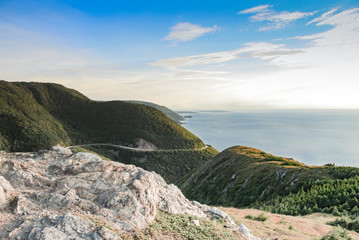Cape Breton scenic view, Nova Scotia,Canada