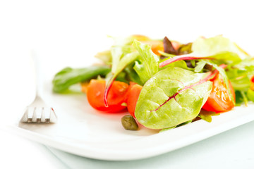 Fresh Salad with tomatoes