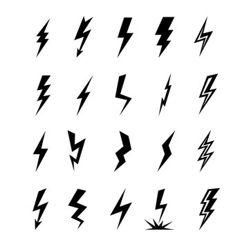 Set lightning icon