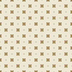 pattern of brown petals