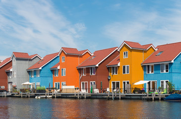 colorful buildings