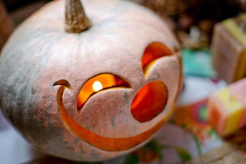 Pumpkin head