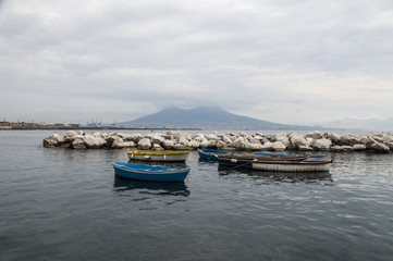 Fototapeta premium Il mare di Napoli.